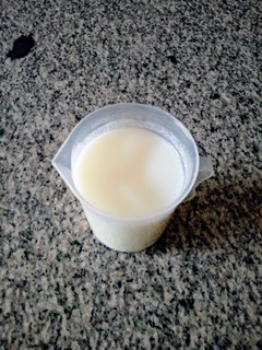 A picture of Homemade buttermilk.