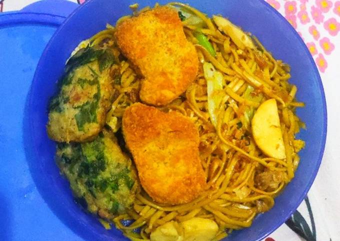 Mie goreng masak darurat