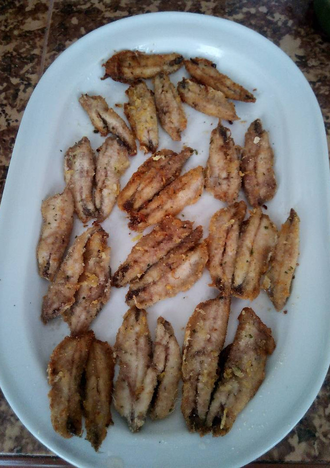 Una foto de Boquerones abiertos al limón
