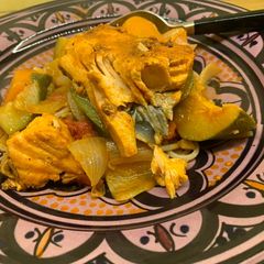 A picture of No Stir Fish Stew (salmon).