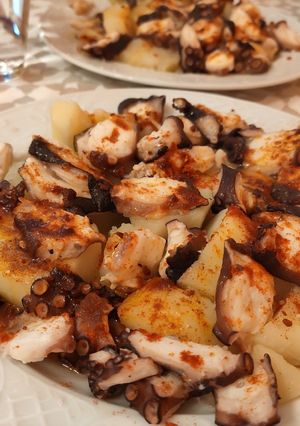 Una foto de Pulpo a la gallega (modo principiante🤣)