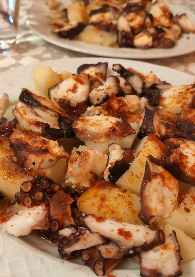 Una foto de Pulpo a la gallega (modo principiante🤣)