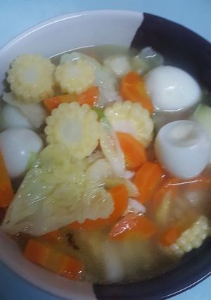 Foto resep Capcay puyuh praktis