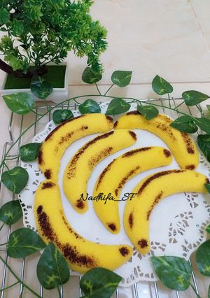 Foto resep Bolu Pisang Tanpa Pisang (Bolu Bentuk Pisang)