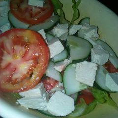 A picture of My tofu salad.