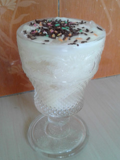 Foto resep Es jus tape susu