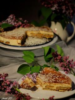 Una foto de Tarta de Tiramisú a los 2 Chocolates con Galletas