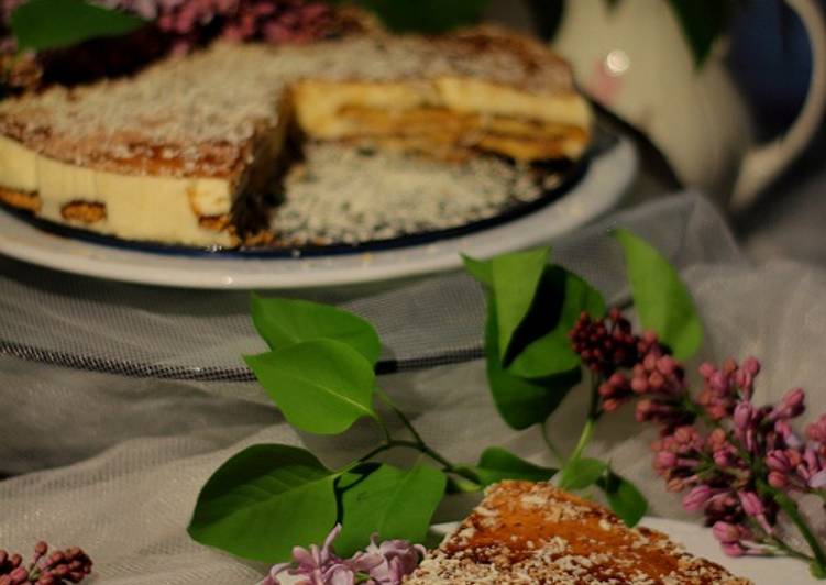 Tarta de Tiramisú a los 2 Chocolates con Galletas