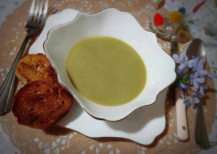 Velouté de petits pois ❤