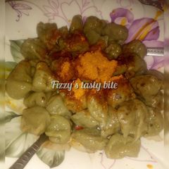 A picture of DANWAKEN GARGAJIYA(TRADITIONAL BEANS DUMPLING.