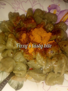 A picture of DANWAKEN GARGAJIYA(TRADITIONAL BEANS DUMPLING.