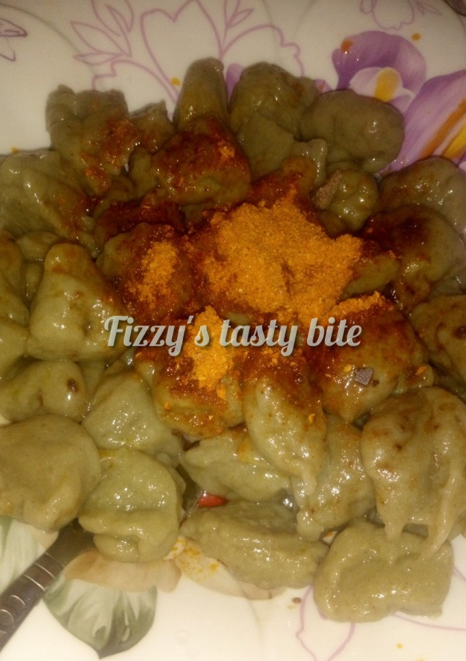 A picture of DANWAKEN GARGAJIYA(TRADITIONAL BEANS DUMPLING.