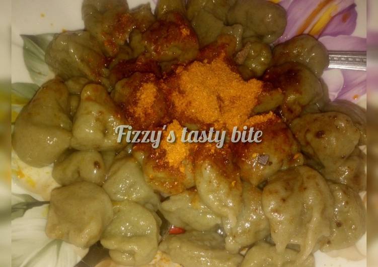 DANWAKEN GARGAJIYA(TRADITIONAL BEANS DUMPLING