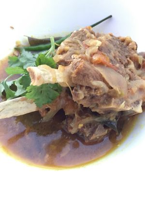 A picture of Mutton Pepper Masala.