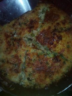 صورة لوصفة غراتان جلبانة (بازيلا) وبطاطا ودجاج 😋😋😋