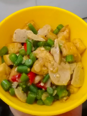 Cara Mudah Menyiapkan Resep Tumis buncis dengan bakso dan tahu yang Lezat Sekali Anti Ribet, Lezat Sekali
