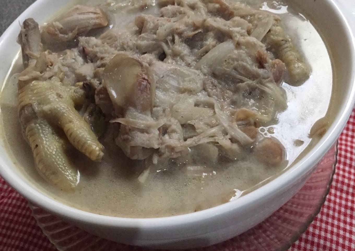 Sayur Gori Ceker/Tewel