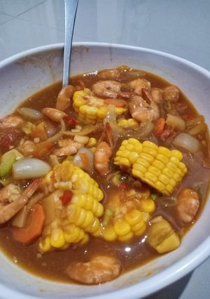Foto resep Udang Saus Padang (untuk 2 porsi) dijamin pasti enak 😊