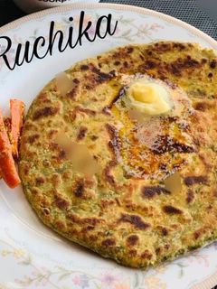 स्टफ्ड मेथी पराठा (stuffed methi paratha recipe in Hindi) रेसिपी मुख्य फोटो