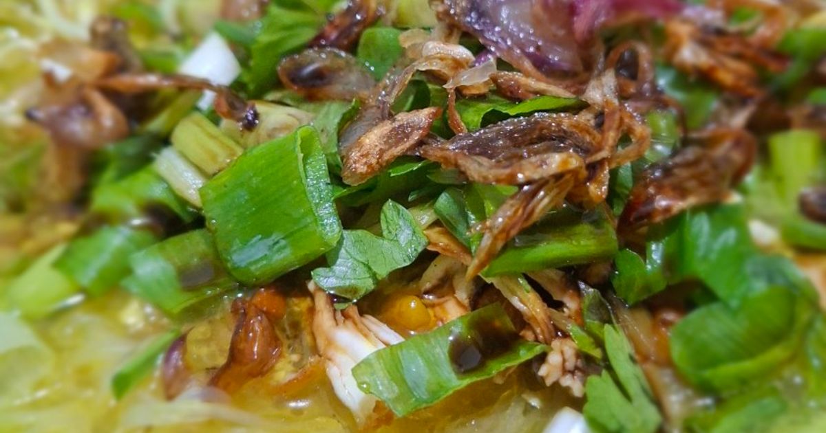 Soto ayam rempah ala ak