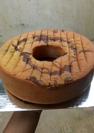 Foto resep Bolu Marmer Simple