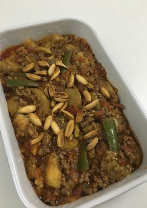 صورة لوصفة منزلة البتنجان (مسقعة)