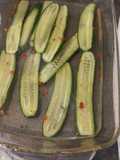 Pickles de concombres en sucré salé 🥒