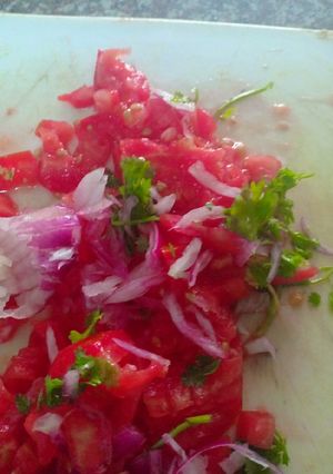 A picture of Kachumbari #local food contest_ Nairobi west.
