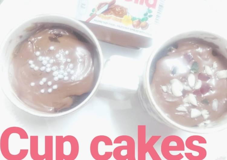 Steps to Make Homemade Cup cakes