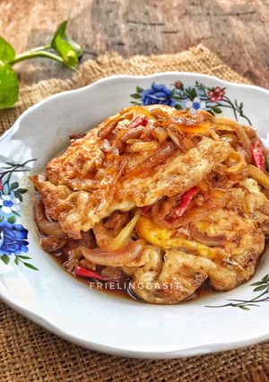 Foto resep Telur Ceplok Saus Inggris