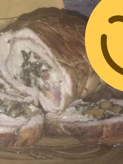 Una foto de Pechuga de pollo jardinera