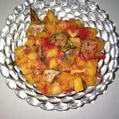 A picture of Sambel kentang ati ayam pemula.