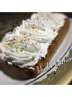 A picture of Trees leche (milk cake).
