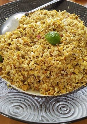 Foto resep Lawar daging babi+nangka muda (non halal)