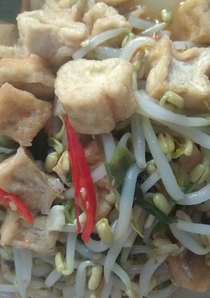 Foto resep Tumis tauge tahu