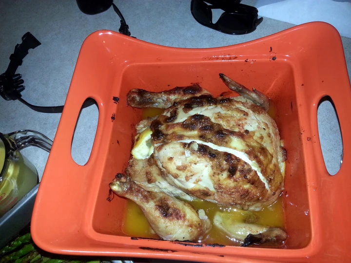 Easy Steps to Make Recipe lemon garlic roasted chicken that is So Delicious, Perfect}