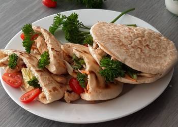 How To Prepare Recipe Summer Pita lunch Delicious