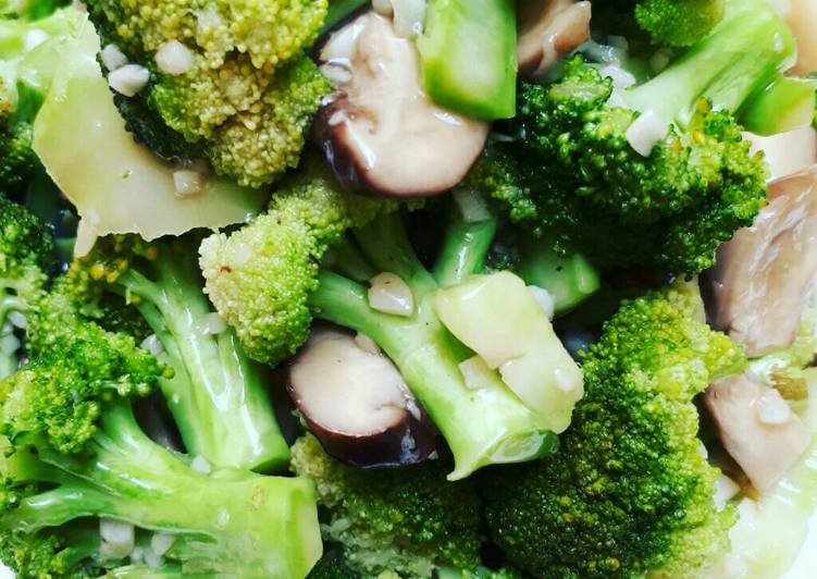 Cara Gampang Membuat Brokoli Saos Jamur Anti Gagal
