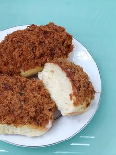 Foto resep Roti Abon dengan Hand Mixer