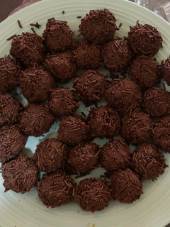 Una foto de Trufas de chocolate
