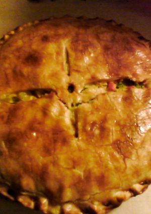 A picture of Chicken Pot Pie.