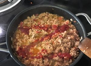 Una foto de Picadillo de Pavo