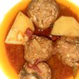 Kofta curry, chicken pulao