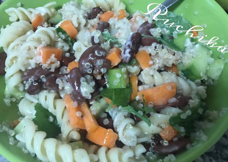 Steps to Make Speedy Pasta salad