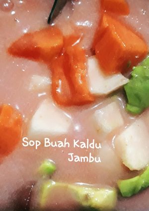 Foto resep Sop Buah Kaldu Buah