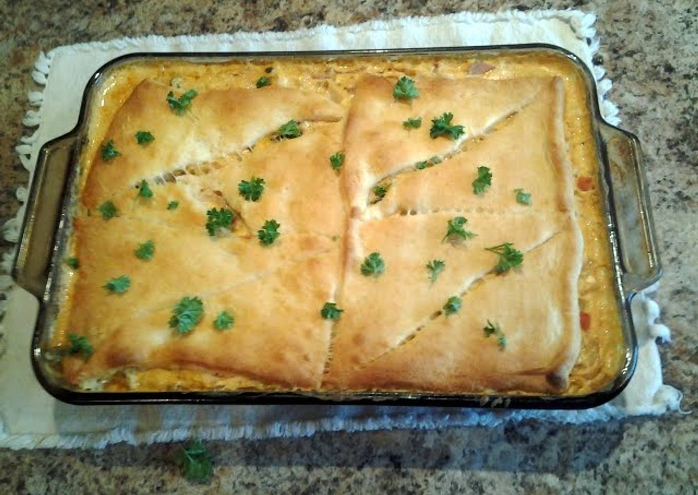 Adirondack chicken pot pie