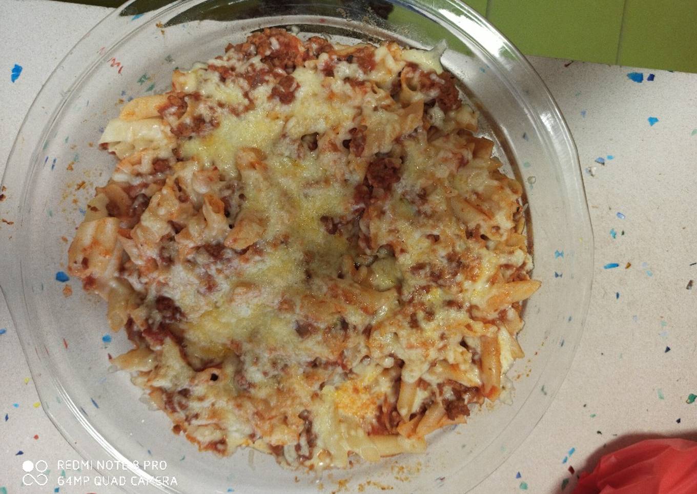 Macarrones a la boloñesa