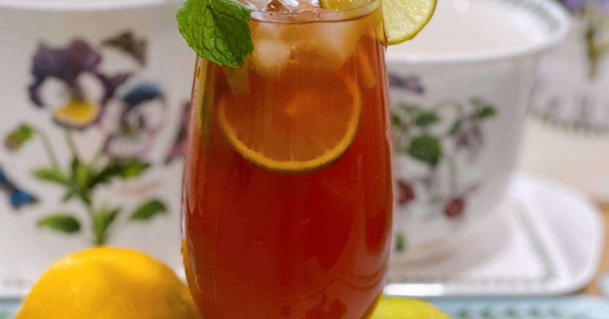 Resipi 👩‍🍳Lemon Iced Tea Sierra Leone Flavours🇸🇱 oleh Mahadiah Cookpad