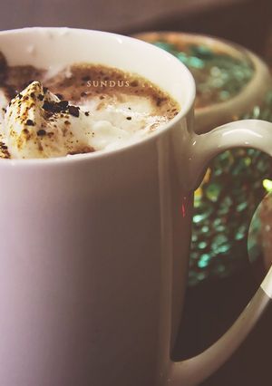 صورة لوصفة طريقة عمل شراب شوكلاتة نوتيلا الساخن