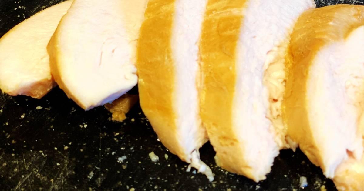 Pechuga de pollo a baja temperatura Receta de Lub Cookpad